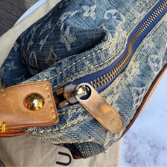 Louis Vuitton Monogram Denim Baggy PM Shoulder Bag - Picture 8 of 16